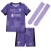 Dětský Fotbalový dres Liverpool Darwin Nunez #9 2023-24 Třetí Krátký Rukáv (+ trenýrky)